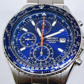 Seiko - Chronograph 100M - Zonder minimumprijs - 7T92-0CF0 -