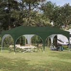 vidaXL Pop-up Feesttent 575 x 288 x 245 cm Groen Oxford Stof, Verzenden, Nieuw