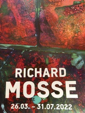 after Richard Mosse - Exhibition poster