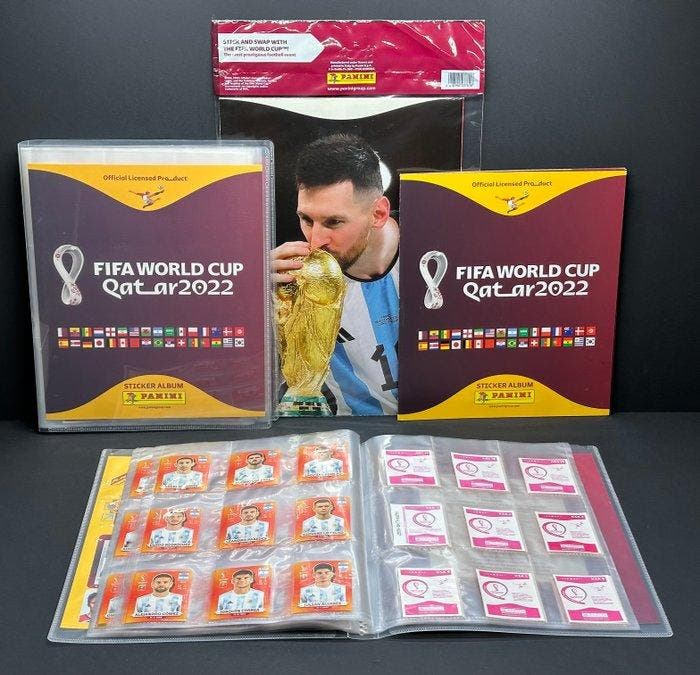 Panini - FIFA World Cup Qatar 2022. International Edition -, Collections, Autocollants