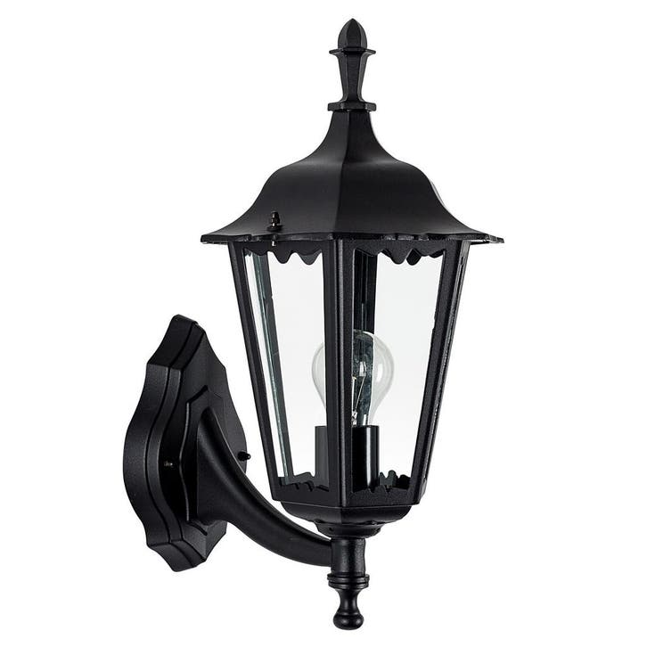 Buitenverlichting wand zeskant Muurlamp Ancona staand, Tuin en Terras, Buitenverlichting, Verzenden