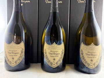 2010 Dom Pérignon - Champagne Brut - 3 Bouteilles (0,75 L)
