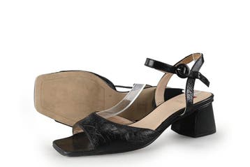 Hogl Sleehakken in maat 39 Zwart, Verzenden, Zwart, Hogl, Schoenen met hoge hakken