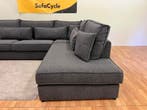 Overstock Deal SofaCycle - Donkergrijze Ruime Hoeksalon, Ophalen of Verzenden, Nieuw