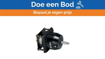 Bieden: Uflex X56 square mounting flange for steering black, Ophalen of Verzenden, Nieuw