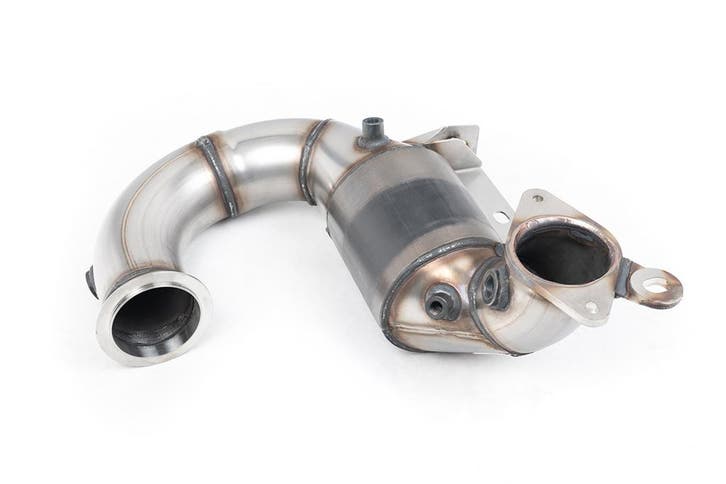 Downpipe met grote boring en Hi-Flow Sports Cat | Renault /, Auto-onderdelen, Uitlaatsystemen, Nieuw, Verzenden