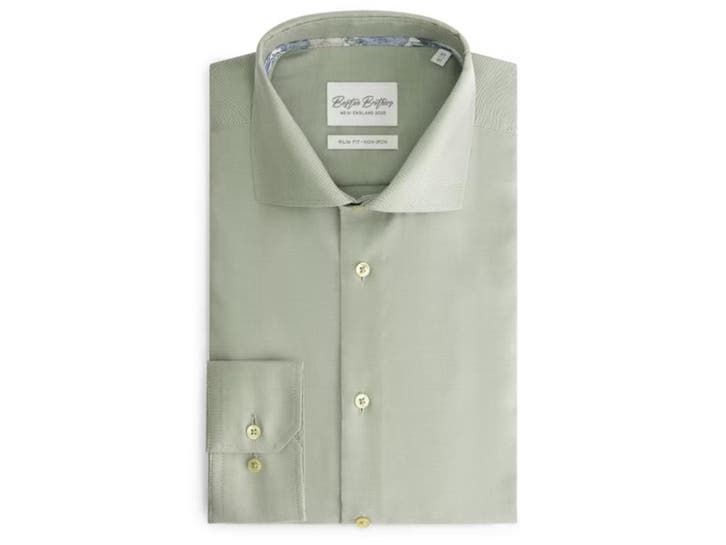 Boston Brothers BBO35S110 - Non-Iron Overhemd - Slim Fit -, Kleding | Heren, Overige Herenkleding, Nieuw, Verzenden