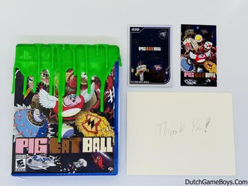 Playstation 4 / PS4 - Pig Eat Ball - Slime Edition - Signed, Verzenden, Gebruikt
