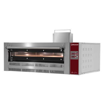 Pizzaoven | Gas | 6x Ø350mm | 18.5kW | Stapelbaar |, Verzenden, Nieuw in verpakking