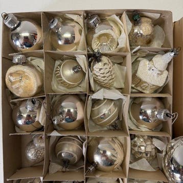 Kerstdecoratie (50) - Glas, Metaal, Diversen, Nieuw
