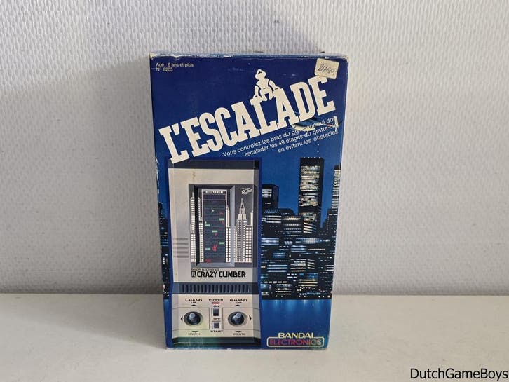 LCD Game - Bandai - Crazy Climber - Boxed, Games en Spelcomputers, Games | Overige, Gebruikt, Verzenden