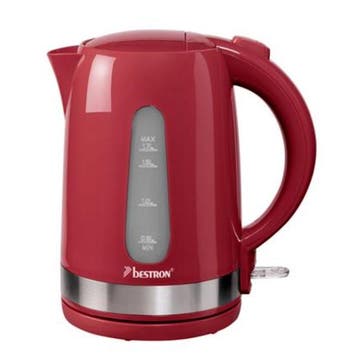 2dekans | Bestron AWK200SPNR Waterkoker - 1,7 L - 2200 W -, Ophalen of Verzenden