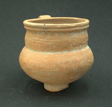 Roman Terracotta One-Handled Jar - 76 mm