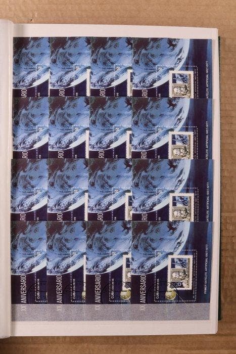 Wereld 1976/1997 - Voorraad van ca. 10.000 blokken/vellen -, Postzegels en Munten, Postzegels | Amerika