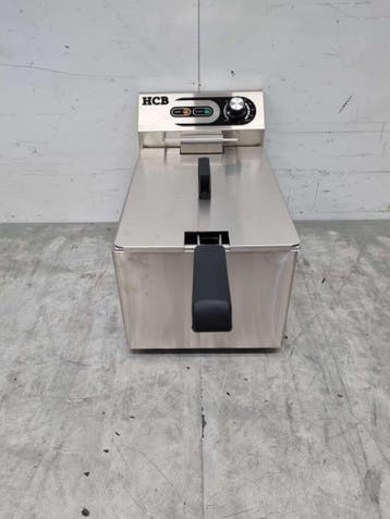Friteuse HCB en acier inoxydable, 10,5 litres, 230 V, pour, Verzenden