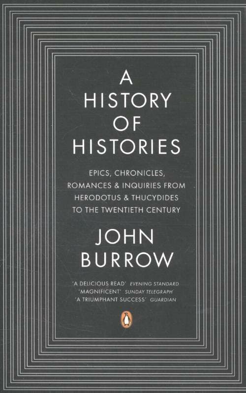 History of Histories 9780140283792 John Burrow, Boeken, Taal | Engels, Gelezen, Verzenden