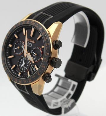 Seiko - SEIKO ASTRON GPS Solar Titanium Dual Time Watch