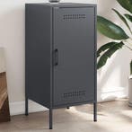 vidaXL Dressoir 36x39x79 cm staal antracietkleurig, Verzenden