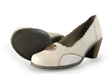 Rieker Pumps in maat 37 Wit, Verzenden, Pumps
