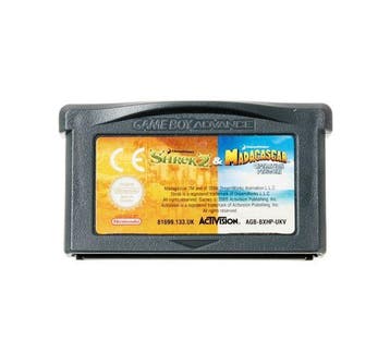 Shrek 2 + Madagascar Operation Penguin [Gameboy Advance], Verzenden, Nieuw