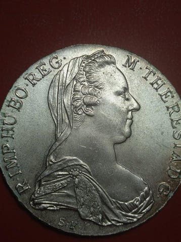 Autriche. Marie-Thérèse. Thaler (taler) 1780 / Restrike, Timbres & Monnaies