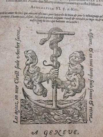 Jean Crespin - Histoire des Martyrs - 1619