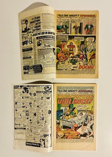 Avengers #127 #139 #140 #142 #146 #147 #153 #181 #185 - 1st