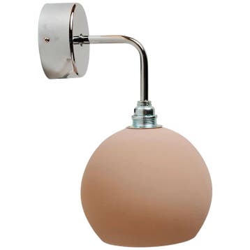 Ebb & Flow Wandlamp Rowan (silver, Latte), Verzenden