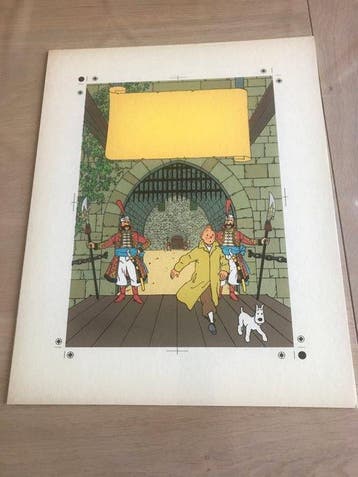 Tintin Impression couleurs avec son film noir de la, Boeken, Nieuw