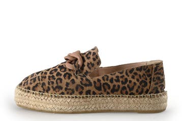 Manfield Espadrilles in maat 41 Panter, Vêtements | Femmes, Chaussures, Verzenden, Espadrilles