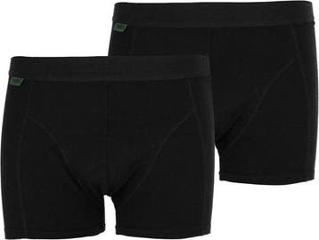 2dekans | Basset Bamboe Heren Boxershorts zwart 2-pack -, Ophalen of Verzenden