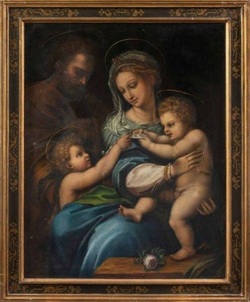 A la manière de Raphaël Sanzio (1483-1520) - La Sainte