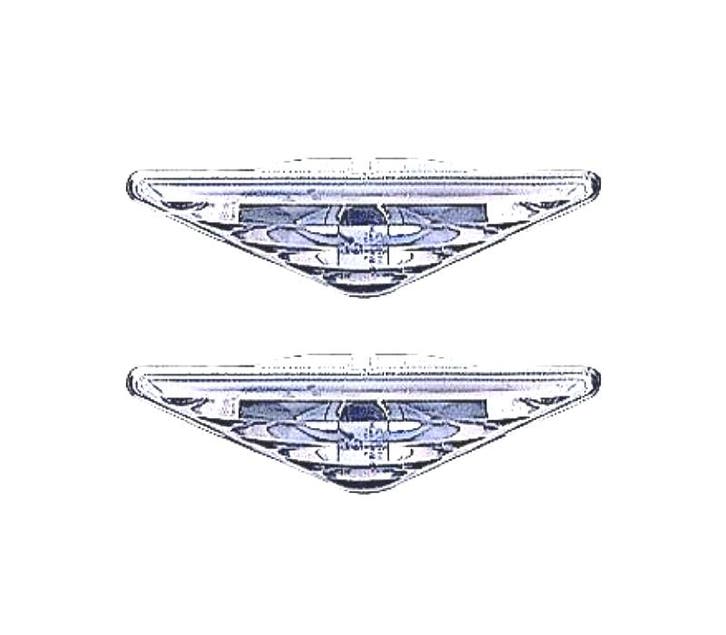 CLIGNOTANTS LATERAUX FORD FOCUS 98-04 FORD MONDEO MK3 00-07, Auto-onderdelen, Verlichting, Verzenden