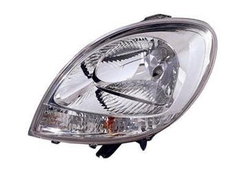Renault Kangoo 2003-2008 Koplamp Links Wit (Koplampen), Verzenden
