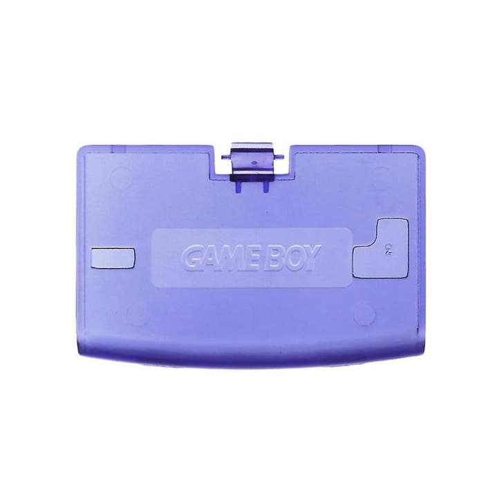 Game Boy Advance Batterijklepje Transparent Paars (Third..., Games en Spelcomputers, Spelcomputers | Nintendo Game Boy, Zo goed als nieuw
