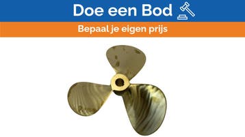 Bieden: Michigan Propellers 3-Blade Brass Propeller GL352 2, Ophalen of Verzenden