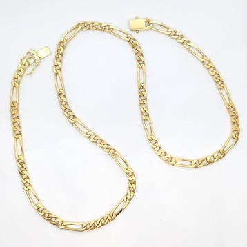 Halsketting - 18 karaat Geel goud, Handtassen en Accessoires, Kettingen, Nieuw