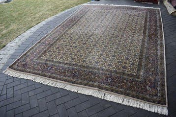 Tabriz - Vloerkleed - 360 cm - 250 cm - Prachtige Herati