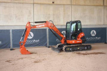 Veiling: Rupsgraafmachine Kubota KX161-3a Diesel 34.6kW 2022, Ophalen