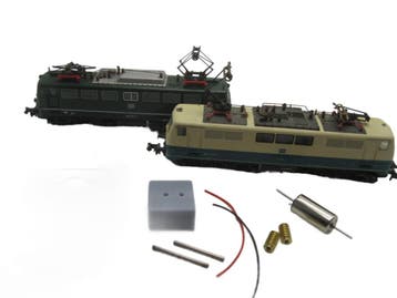 micromotor NF017G N ombouwset voor Fleischmann BR 110, 111,, Overige merken, Gelijkstroom, Verzenden, Overige typen