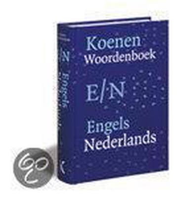 Koenen woordenboek Engels-Nederlands 9789066486300, Boeken, Verzenden, Gelezen, Nederlands