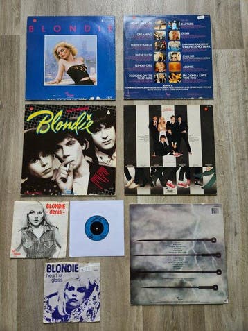 Blondie, Debbie Harry - 8 x Releases - LPs and Singles -, Nieuw in verpakking