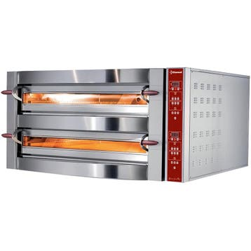 Pizzaoven | Elektrisch | 6+6x Ø35cm | 400°C | 17.2kW, Verzenden, Nieuw in verpakking