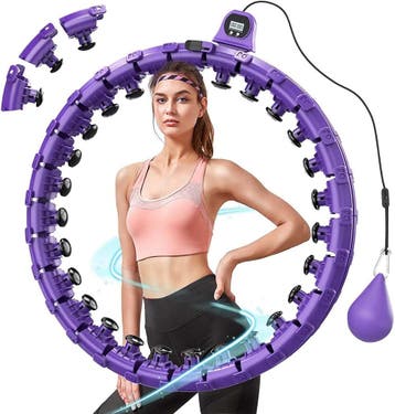 Smart Hoelahoep 27 Knopen | Retour Deal | 30% korting, Sport en Fitness, Verzenden, Met gewicht, Nieuw, Fitness hoelahoep
