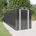 vidaXL Tuinschuur 192x606x223 cm gegalvaniseerd staal, Verzenden