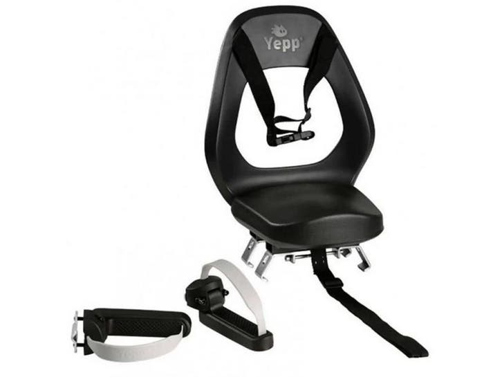 Thule Yepp Junior - Kinderzitje - 6+ - SMART voetbeschermer, Fietsen en Brommers, Fietsaccessoires | Fietsstoeltjes, Zo goed als nieuw