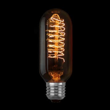 Kooldraadlamp Buis Gold 120mm Ø45mm E27 35W, Verzenden, Nieuw