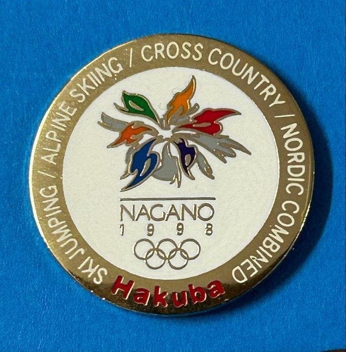Olympische Spelen - 1998 - Pin / badge, Verzamelen, Overige Verzamelen