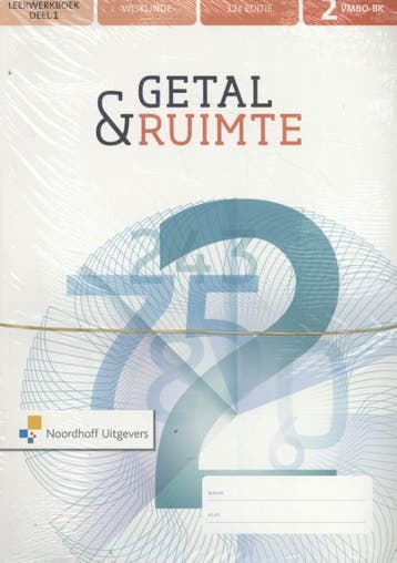 Getal & Ruimte 12e ed 2 BK set leerwerkboeken+rekenkatern, Boeken, Verzenden, Zo goed als nieuw