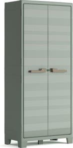 2dekans | Keter Planet Outdoor Opbergkast hoog - 3 planken -, Ophalen of Verzenden